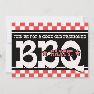 Barbeque-Party Einladung