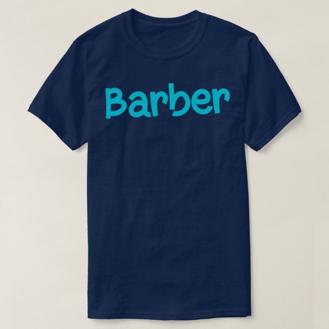 Barber2 T-Shirt (Design vorne)