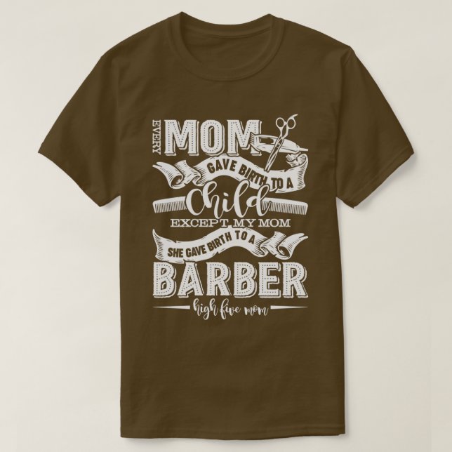 Barber Barber Mama T-Shirt (Design vorne)