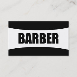 Barber Business Card Visitenkarte