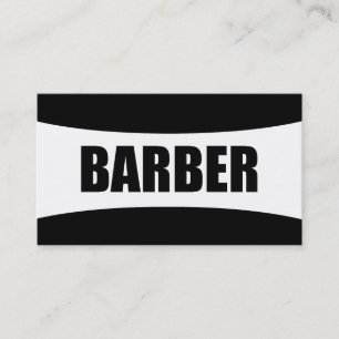 Barber Business Card Visitenkarte
