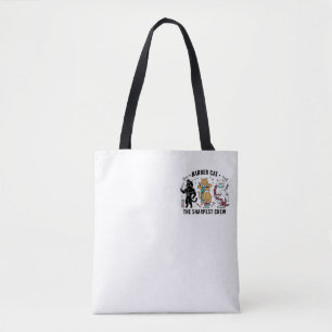 Barber Cat Sharpest Crew - Premium Künstlerische T