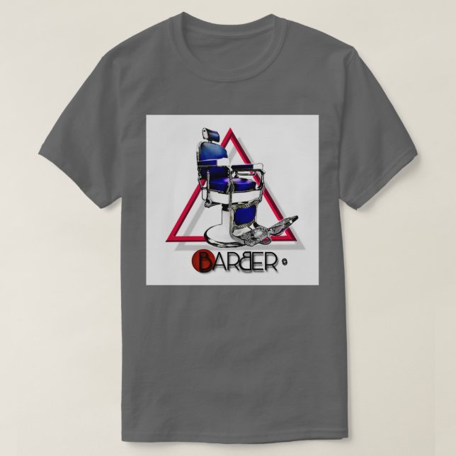 Barber Chair Classic Thirt T-Shirt (Design vorne)