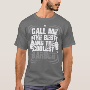 Barber Cool Haar Friseur Schere Funny Geschenk T-Shirt