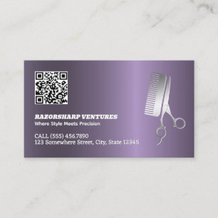 Barber Custom QR Visitenkarte