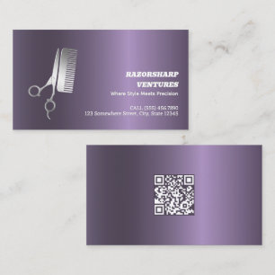 Barber Custom QR Visitenkarte