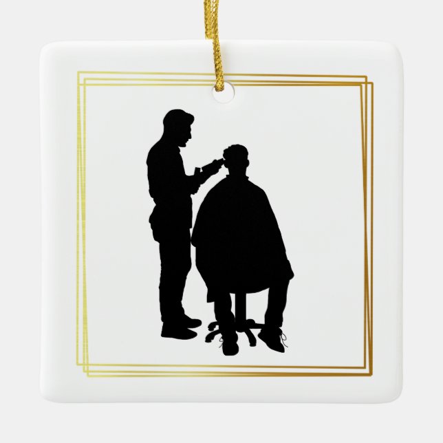 Barber Day Ornament (Vorderseite)