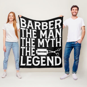 Barber Der Mann 2024 Fleecedecke