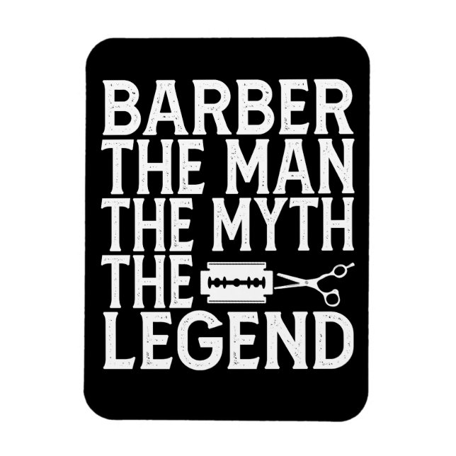 Barber Der Mann 2024 Magnet (Vertikal)