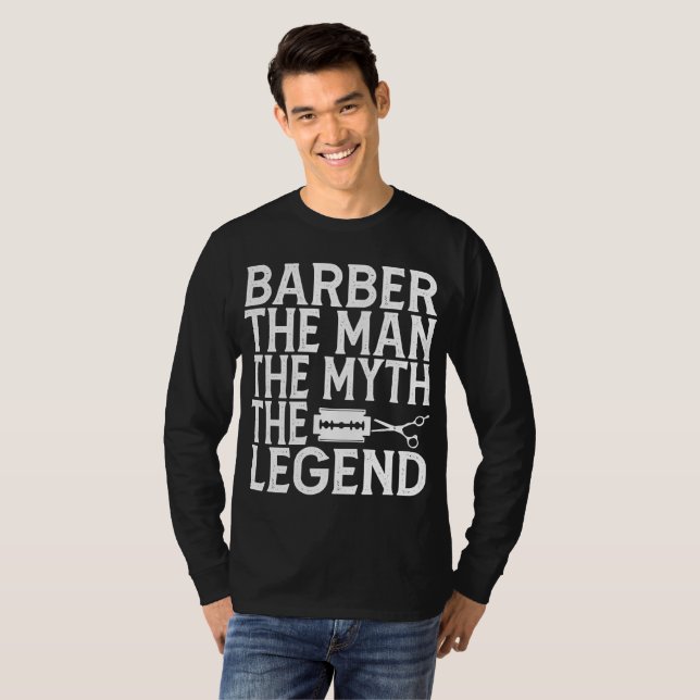 Barber Der Mann 2024 T-Shirt (Vorne ganz)