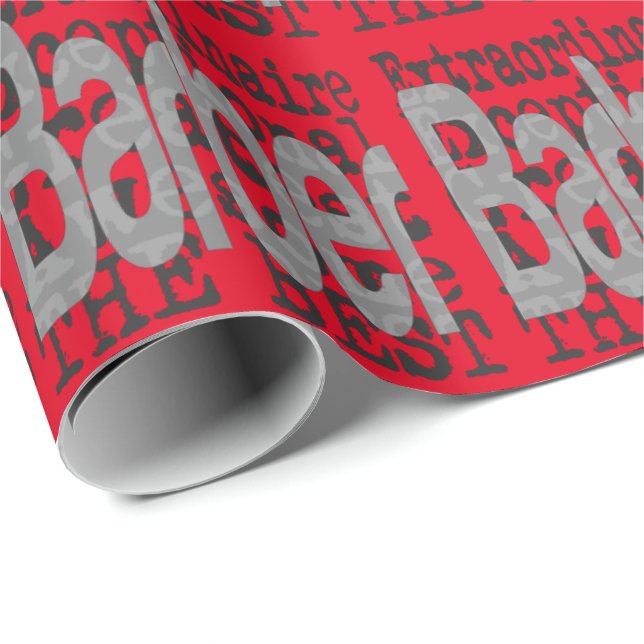 Barber Extraordinaire Geschenkpapier (Rolleneckpunkt)