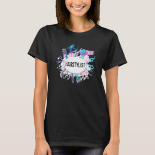 Barber Friseur Frauen Friseurin T-Shirt