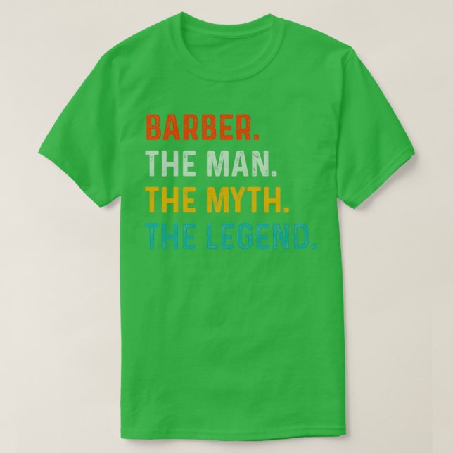 Barber Gift Idee Klassisches Thirt T-Shirt (Design vorne)