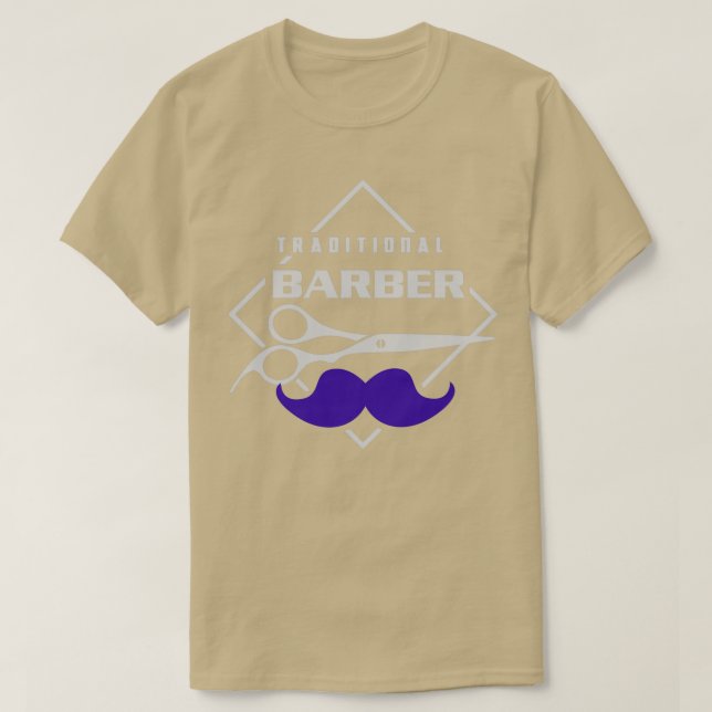 Barber Hair Cut T-Shirt (Design vorne)