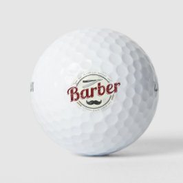Barber Hair Hustler Friseur Retro Friseur Golfball