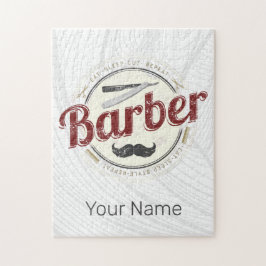 Barber Hair Hustler Friseur Retro Friseur Puzzle