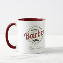 Barber Hair Hustler Friseur Retro Friseur Tasse