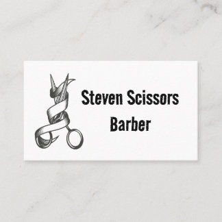 Barber Hair Visitenkarte