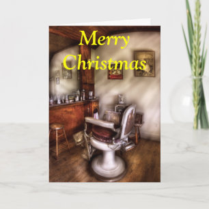 Barber - In The Barber Shop Feiertagskarte