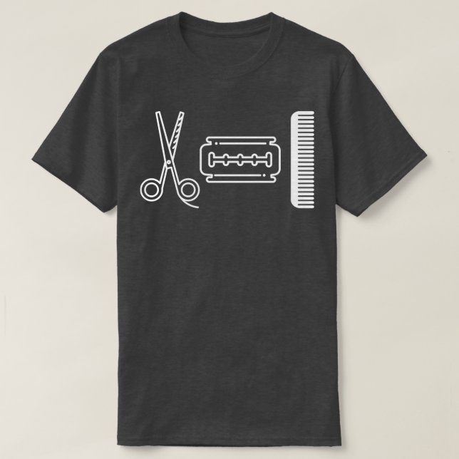 BARBER LIFE 4 T-Shirt (Design vorne)