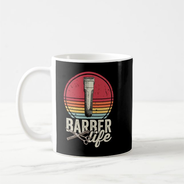 Barber Life Vintag Kaffeetasse (Links)