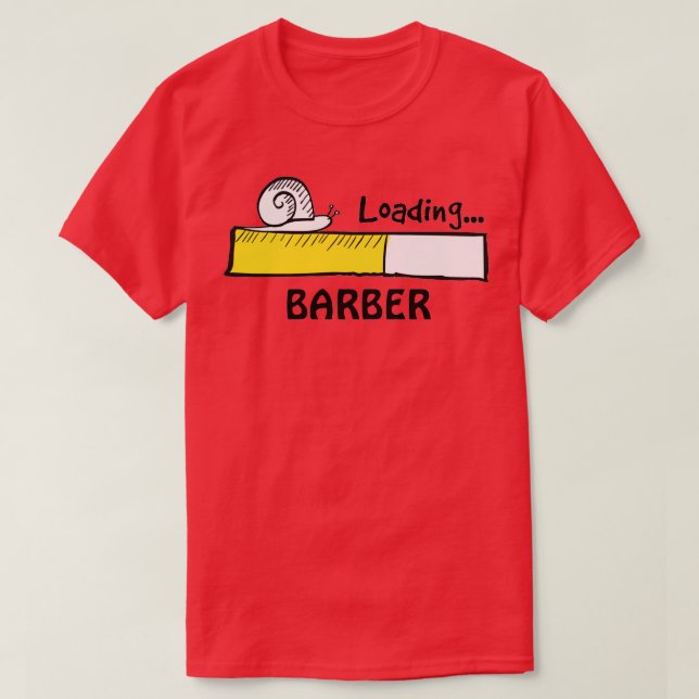 Barber Loading Classic TShirt (Design vorne)