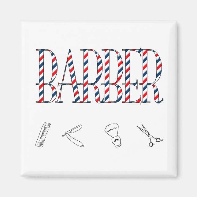 Barber Magnet (Vorne)
