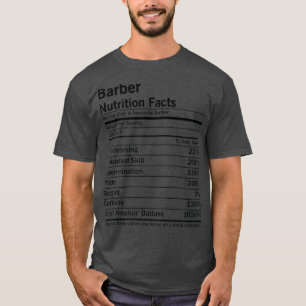 Barber Nutrition Fakten 2 T-Shirt