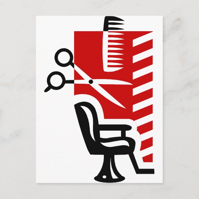 Barber Postkarte (Vorderseite)