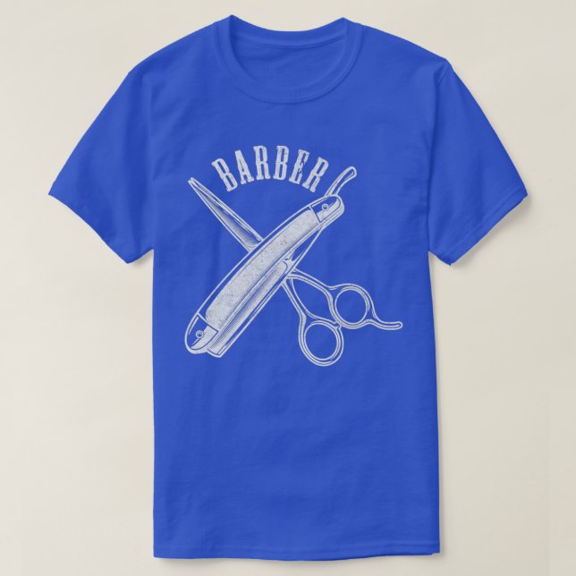 Barber Quote Funny Tools 2 T-Shirt (Design vorne)