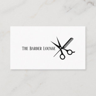 Barber Salon Business Card Visitenkarte