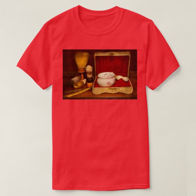 Barber Shave Froth Up Scotty T-Shirt (Design vorne)