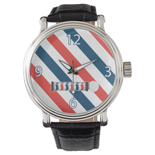 Barber Shop Mens Watch Armbanduhr (Vorderseite)
