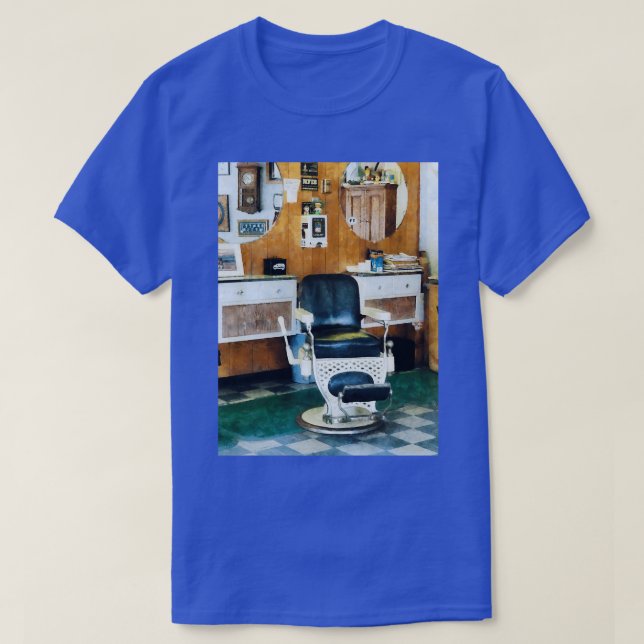 Barber Shop One Chair T-Shirt (Design vorne)