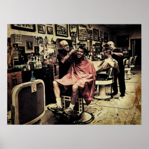 Barber Shop Quartett Poster