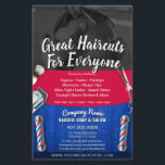 Barber Shop & Salon Individualisierbare Couponvorl Flyer<br><div class="desc">Bleiben Sie sichtbar und vor der Konkurrenz,  indem Sie diese effektiven Flyer des Friseurladens an alle anpassen,  drucken und ausgeben,  die Ihren Friseur/Salon-Service nutzen können. Behalt oder ersetze das Ablegen der Frischschnitte/Bilder in der Hintergrund mit dem eigenen.</div>