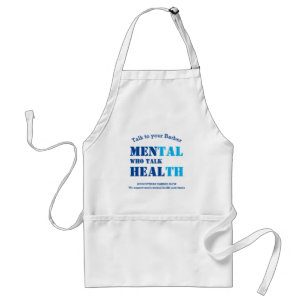 BARBER SHOP TALK Men's Mental Health PERSONALIZED Schürze