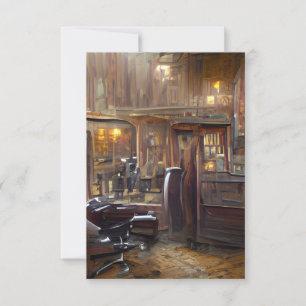 Barber Shop von Klx Einladung