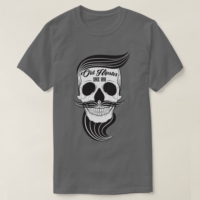 Barber Skull 8 T-Shirt (Design vorne)