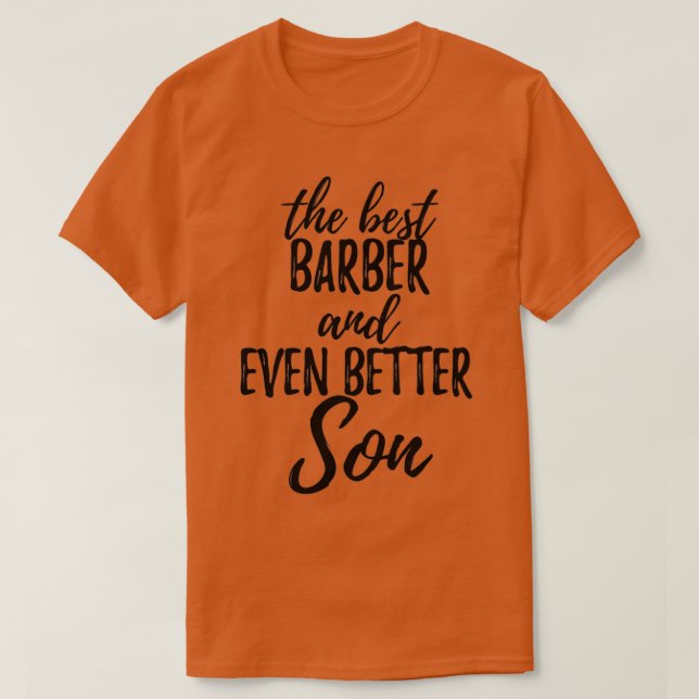 Barber Son Funny Gift Inspirierend Kindertasche T-Shirt (Design vorne)