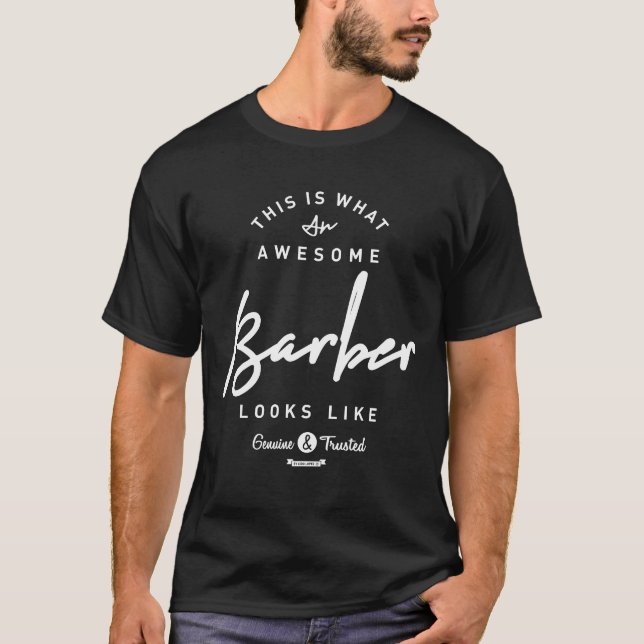 Barber T-Shirt (Vorderseite)