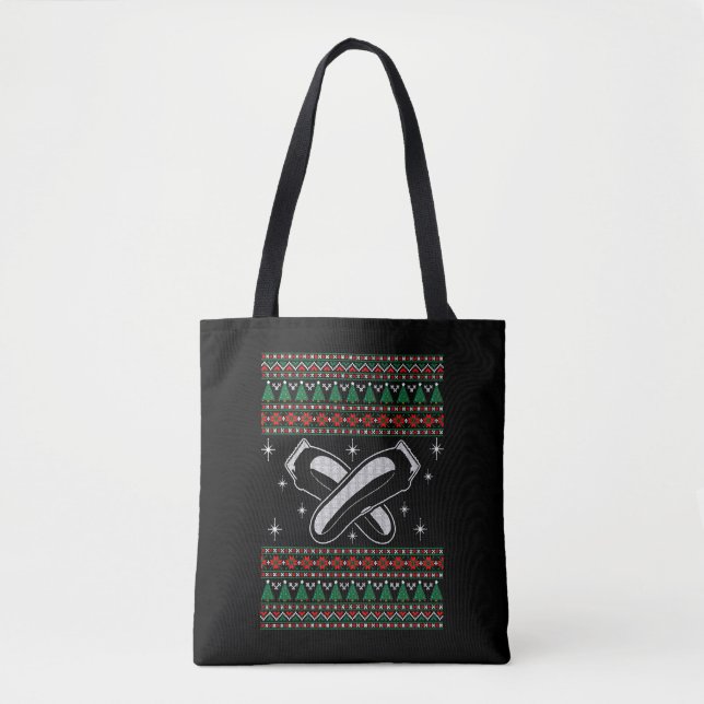 Barber Ugly Christmas Sweater Xmas (Vorderseite)
