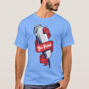 Barber verblassen Vintag T-Shirt