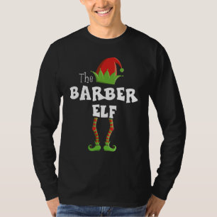 Barber Xmas Pajama Familie Matching Weihnachtsgrup T-Shirt