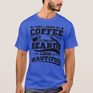 Barberbart-Kaffee T-Shirt