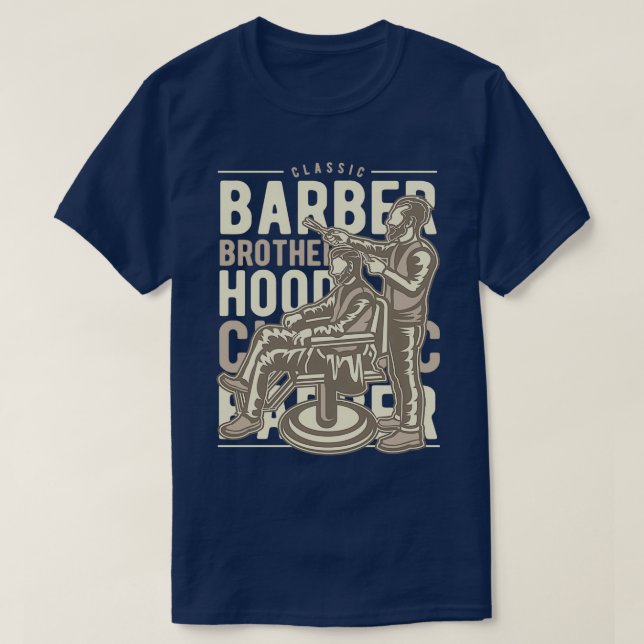 Barberbruderschaft 5 T-Shirt (Design vorne)