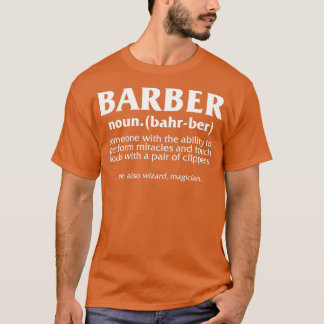 Barberer Defense Hair Stylist-Geschenk T-Shirt