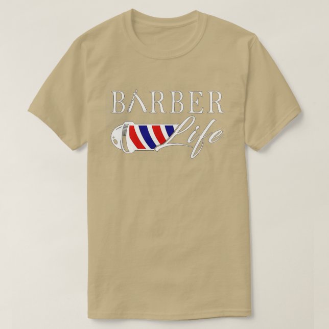 Barberleben 6 T-Shirt (Design vorne)