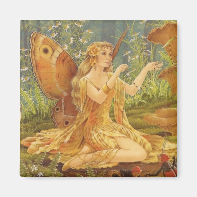 Barber's Golden Fairy Magnet (Vorne)
