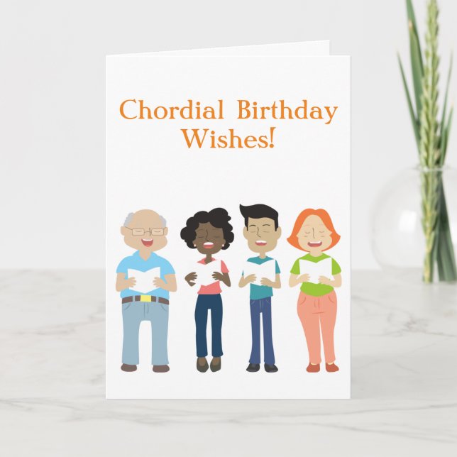 Barbershop Birthday Card Karte (Vorderseite)